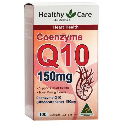 Healthy Care HC Q10 150mg 100粒 辅酶Q10软胶囊 保护心脏 